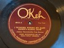 Johnny Bayersdorffer Okeh 40133 Easy Rider / Waffle Man Jazz 78 New Orleans E-