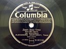 Alexandre Vertinsky Beznojenka & Dim bez Ognia 78 RPM Columbia D 31110