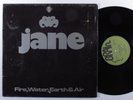 JANE Fire, Water, Earth & Air BRAIN LP VG+ germany gatefold o