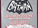 TV STUDIOTRACK LP SEALED NEAL HEFTI BATMAN THEME AND 11 HEFTI BAT SONGS OR PRESS