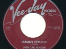 JOHN LEE HOOKER Mambo Chillun VEE JAY RnB R&B Rhythm Blues 45