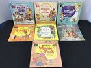 Walt Disney EP Vinyl story book x7 Bundle Goldilocks Bambi Alice Winnie EX/EX