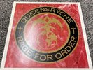 vinyl records- Queensryche- Rage For Order- Original 1986 Pressing NM-
