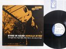 DONALD BYRD BYRD IN HAND BLUE NOTE BST 84019 JAPAN VINYL LP