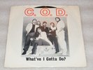 Rare Vinyl C.O.D. What've I Gotta Do? 45 RPM Record 1984 Electronic Funk Soul 7
