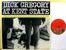 DICK GREGORY AT KENT STATE - '71 Poppy label NM promo 2-LP. Remember 5/4/1970