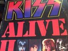 KISS Kiss Alive II 1977 GLAM ROCK BUDGET LIVE 2 LP SET with Hard Luck Woman;Beth