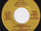 LE FRANK O Keep On Gettin Down RARE modern soul 45 DISCO northern boogie HEAR