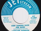 LORRAINE RUDOLPH Keep Coming Back For More RARE M- northern soul 45 deep HEAR