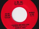 JAMES D. HALL I Wanna Get Into You M- modern soul 45 disco boogie Freak On Down