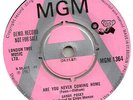 Sandy Posey - Are You Never Coming Home - Vinyl Record 7.. - P5826A