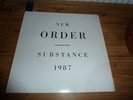 New Order Substance Double LP Vinyl Record 1987 Factory Records RTD 50
