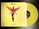 YELLOW MARBLE NIRVANA IN UTERO VINYL LP