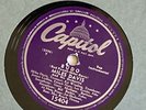 Miles Davis - Budo / Move 78rpm 1949 Capitol 15404 Jazz Bop 78 rpm