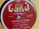 DIZZY GILLESPIE Groovin High / Blue N Boogie CHARLIE PARKER Guild 10