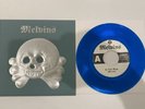 Melvins ‎– In The Rain 7” AMREP Scale 83 - Embossed Skull - Blue Vinyl