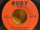 SAM E. SOLO   Tears Keep Falling / Love Is Not A Game   Ruby northern soul 45
