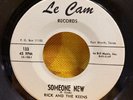 RICK AND THE KEENS   Darla /  Someone New   Le Cam doo wop teen 45