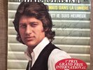 autographe mike brant sur 45t mais dans la lumière signed dédicace