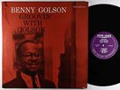 Benny Golson - Groovin' With Golson LP - New Jazz - NJLP 8220 Mono RVG VG+