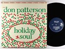 Don Patterson - Holiday Soul LP - Prestige - PRST 7415 RVG VG+