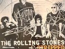 SIGNIERT: stripped vinyl lp rolling stones