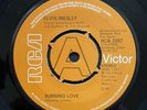 Elvis Burning Love UK 7” Demo 45