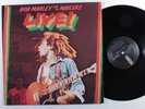 BOB MARLEY & THE WAILERS Live  ISLAND LP VG+ p