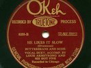 HEAR- Rare Pre-War Jazz 78- Butterbeans & Susie, Louis Armstrong- He Likes It Sl