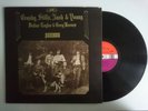 CROSBY STILLS NASH & YOUNG DEJA VU ATLANTIC 2401001 RED MAROON TEXTURED SLEEVE