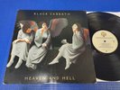 BLACK SABBATH - Heaven And Hell - 1980 Rock LP VG+ VINYL Ronnie James Dio