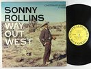 Sonny Rollins - Way Out West LP - Contemporary - C3530 Mono DG