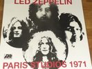 led zeppelin paris studio's 1981 vinyl, rare recording, fantastic condition