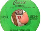 Spice 45 RPM - For Old Times Sake / The Jam 1980 Carrie Records HTF & Rare