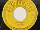 Sun 256 Slim Rhodes - Take and Give / Do What I Do, Rockabilly 7” 1956 VG
