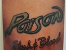 POISON Flesh & Blood 1990 LP BRET MICHAELS BANNED COVER ORG PRS RARE VINYL