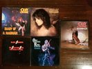 5 Ozzy Osbourne Black Sabbath LPs RANDY RHODES TRIBUTE Madman BLIZZARD Sold Soul