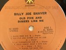 Billy Joe Shaver, Old Five and Dimers Like Me, LP, Promo, VG+, 1973, (KZ 32293).