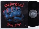 MOTORHEAD Iron Fist BRONZE LP VG+ uk p