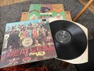 The Beatles Sgt Pepper’s Lonely Hearts Club Band Vinyl LP & Cut Outs EX/VG+