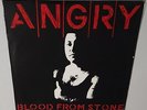 ANGRY ANDERSON BLOOD FROM STONE (1990) EX / EX FIRST PRESSING VINYL LP