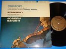 Joseph Szigeti PROKOFIEV Concerto No.1 STRAVINSKY Mercury SR 90419 - RFR-1/RFR-1