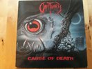 Obituary  Cause Of Death LP First press decapitated bloodbath benighted aborted