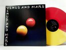 PAUL McCARTNEY and WINGS LP Venus and Mars 1975 Mpl  RE 180g Yellow Red vinyl