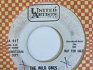 THE WILD ONES WILD THING / JUST CAN'T CRY RARE UA GARAGE ROCK PROMO 45