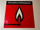 Rolling Stones Flashpoint Vinyl LP w/ Hype Sticker RARE EX/VG Live W/ Insert