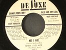 KENNY & MOE: yes i will / there's something about you DELUXE 7