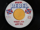 Happy Fats Reb Rebel 45 Veteran's Plea Dear Mr. President 501 Crowley LA Rare