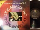 Louis Armstrong What A Wonderful World Vinyl LP (Cabaret, Dream a Little Dream)
