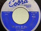 MAGIC SAM-21 DAYS IN JAIL/EASY BABY-RARE Chicago Blues Soul COBRA 5029 45 Record
